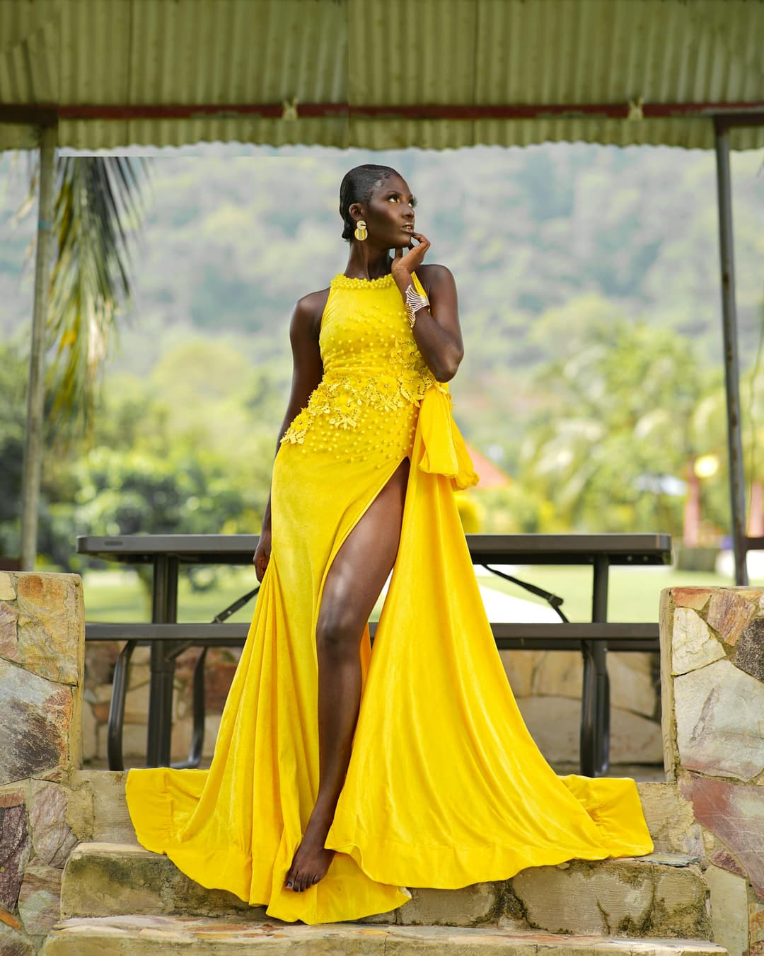 Couleur jaune, 100% coton